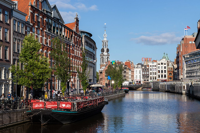 Canal in Amsterdam