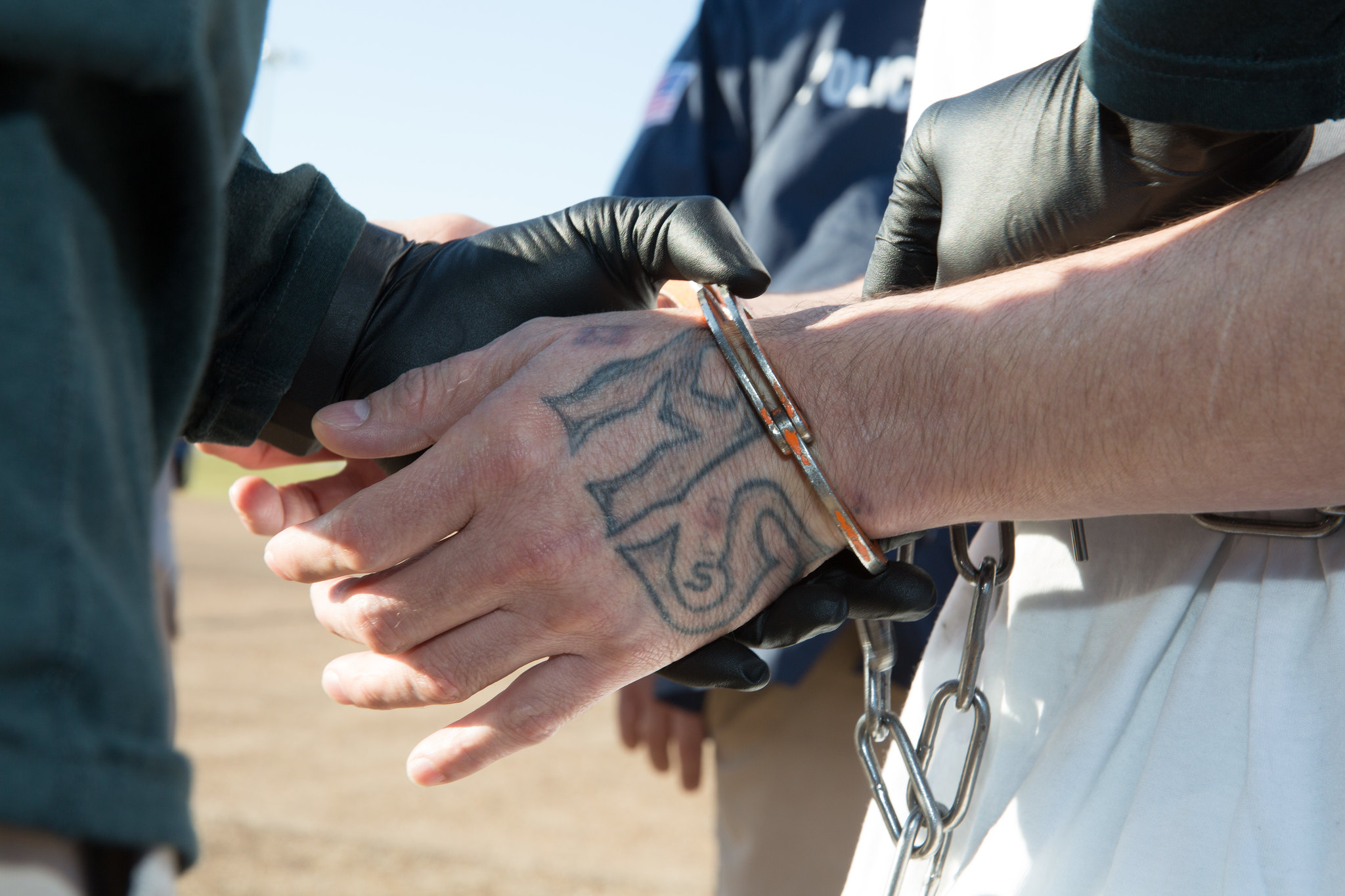 A member of the MS-13 gang.