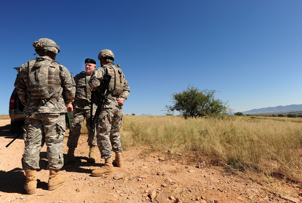 Troops at the border