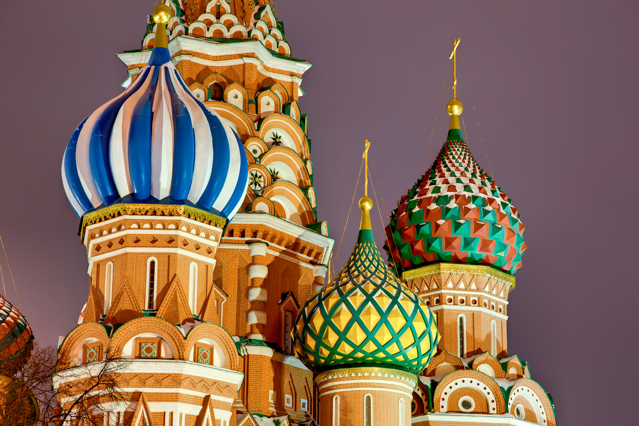 St. Basil's Cathedral in Moscow.