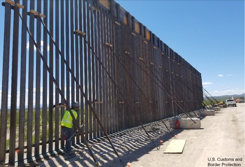 Fence on U.S.-Mexico border