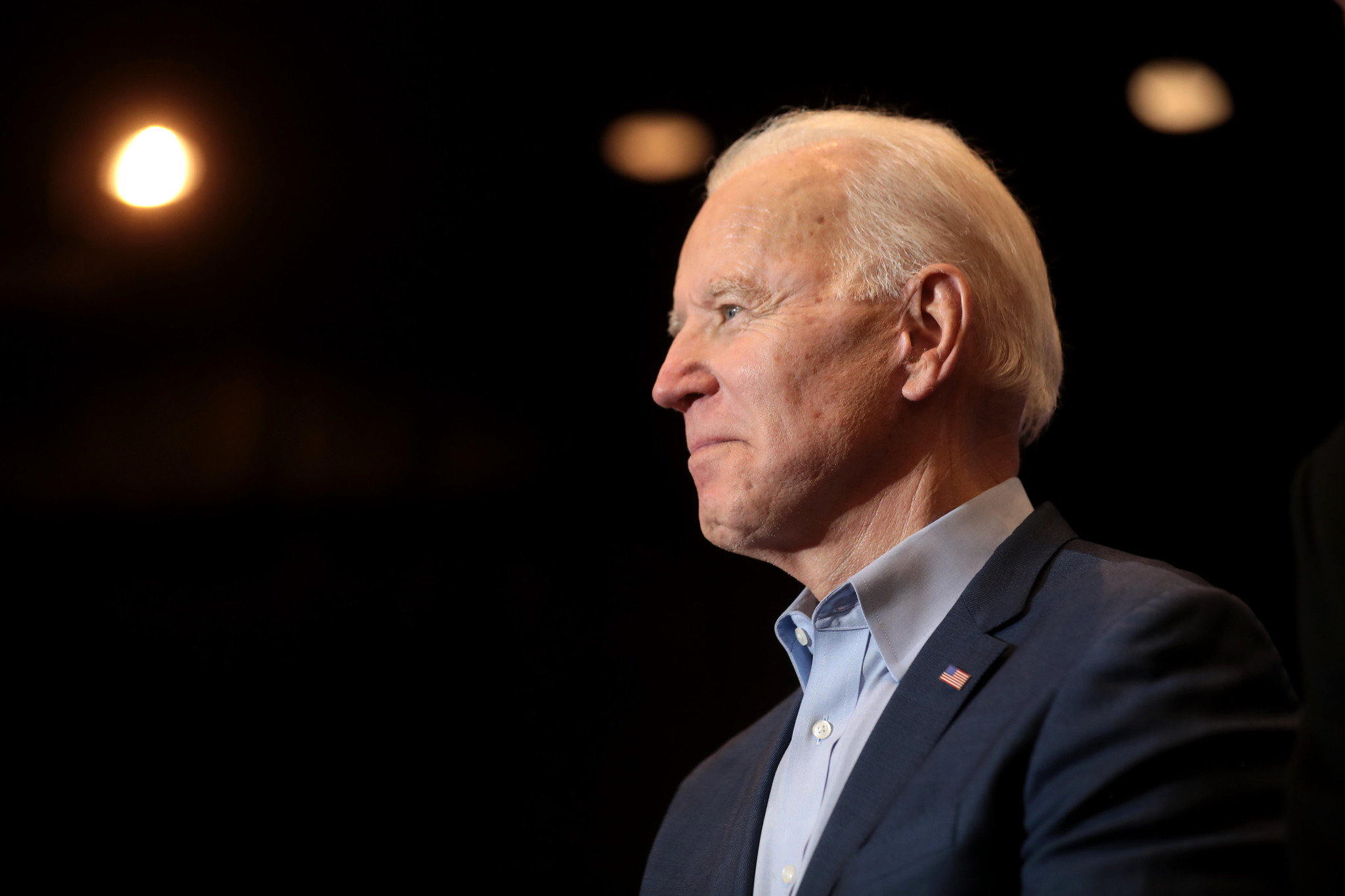 Joe Biden attends a pre-election event in Nevada.