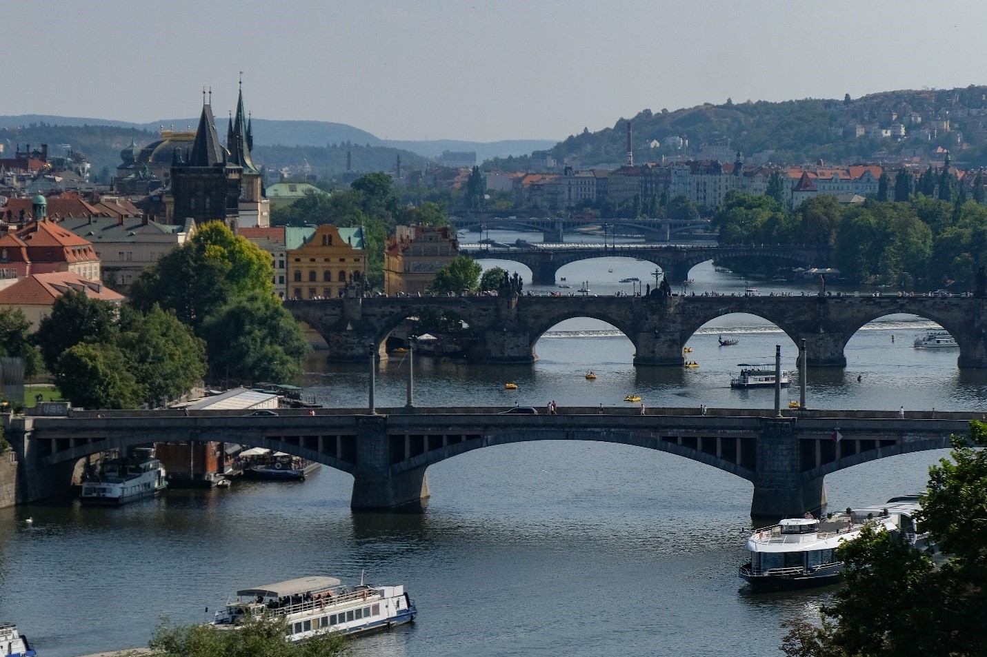 A view of Prague