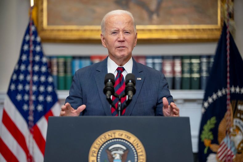 President Joe Biden at the White House.